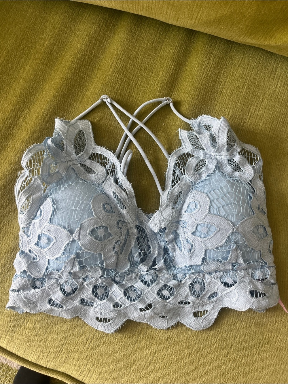Rue21 Light Blue Lace Bralette